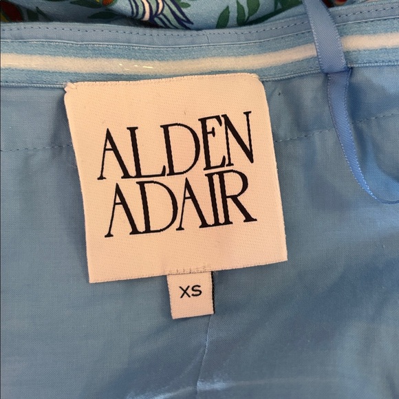 ALDEN ADAIR Cathrine Dress In Blue Size XS - Picture 9 of 10
